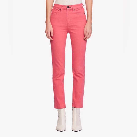 rag & bone Denim - Rag & Bone Ankle Cigarette Jeans - Bull Pink